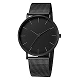 Orologio da polso da uomo, alla moda, con data, sportivo, analogico, al quarzo, orologio da uomo, J, misura unica