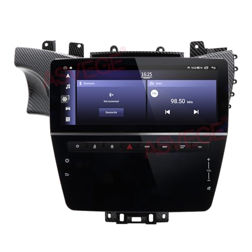 Rádio de carro Android 12 de 12,3 polegadas para Maserati GT GC GranTurismo 2007-2017 Navegação GPS