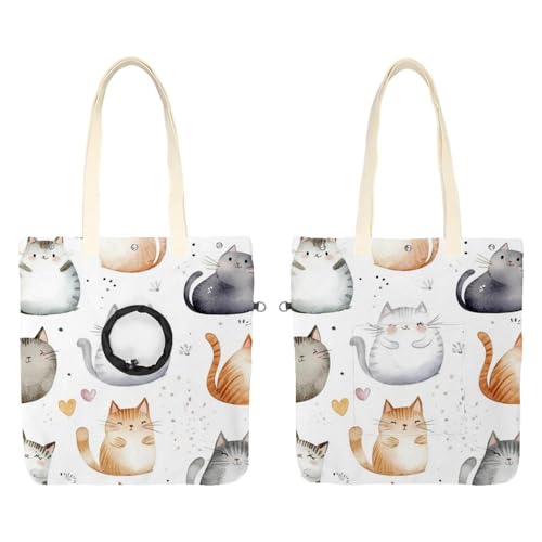 Bolsa de hombro de lona para mascotas que reduce el estrés del viaje con asomado 2