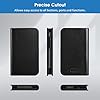 MEDMAX PU Leather Protective Case for Omnipod Dash PDM (Personal Diabetes Manager), Lightweight Diabetic Storage Carrying Case (Black)