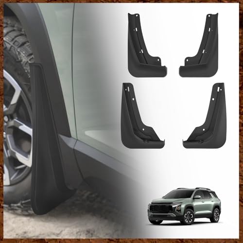 Muslogy Mud Flaps for 2025 Chevrolet Equinox (4 pcs)