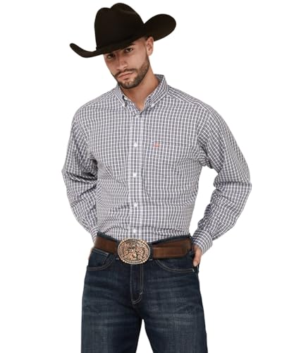 Image of ARIAT Men's Wrinkle Free Walker Classic Fit Shirt