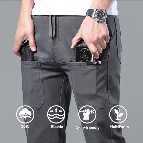 Mencomfy Cargo Pants, Mencomfy - High Stretch Multi-Pocket Durable Cargo Pants Men's, Multipants for Men3