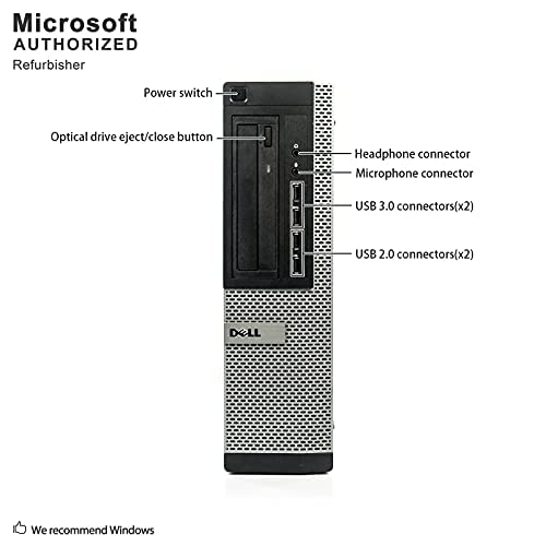 Premium Dell Optiplex 9010 Business Desktop Computer (Intel Quad-Core I7-3770 Up To 3.9Ghz, 16Gb Ram, 1Tb Hdd, Dvd, Wifi, Vga, Displayport, Usb 3.0, Windows 10 Professional) (Renewed) #TOP4