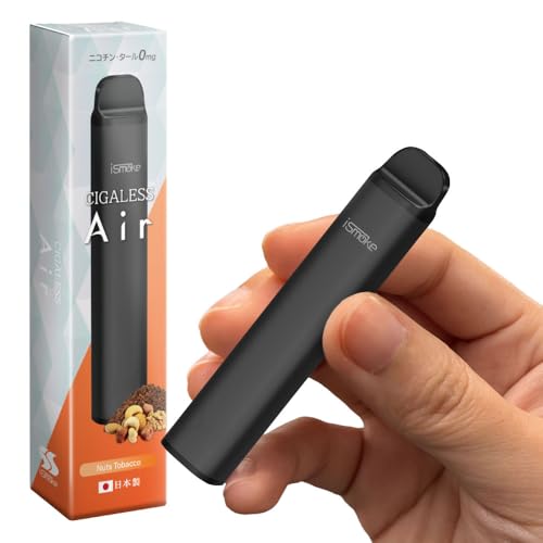 ismoke CIGALESS Air 0mg dq^oR ĝ 25000z\ VAPE e  jR` ^[ ACX[N VKX GAt[ o͒ (d 0mg, ibc^oR 1{)