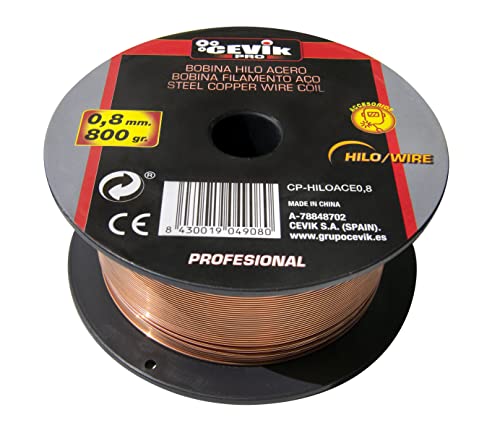 ⚙️ COMPATIBILE CON MACCHINE MIG: Funziona con apparecchi MIG che supportano filo di alluminio da 0,8 mm. Assicura un’alimentazione fluida in torce standard con regolatore e gas inerte.