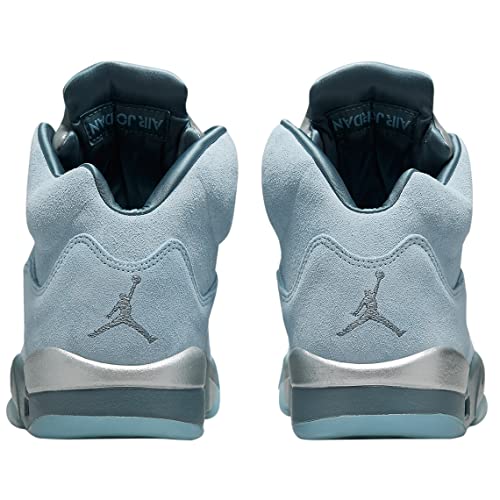 Nike Jordan Womens WMNS Air Jordan 5 Retro DD9336 400 Blue Bird - Size 8.5W, Photo Blue/Football Grey-metal, 8.54