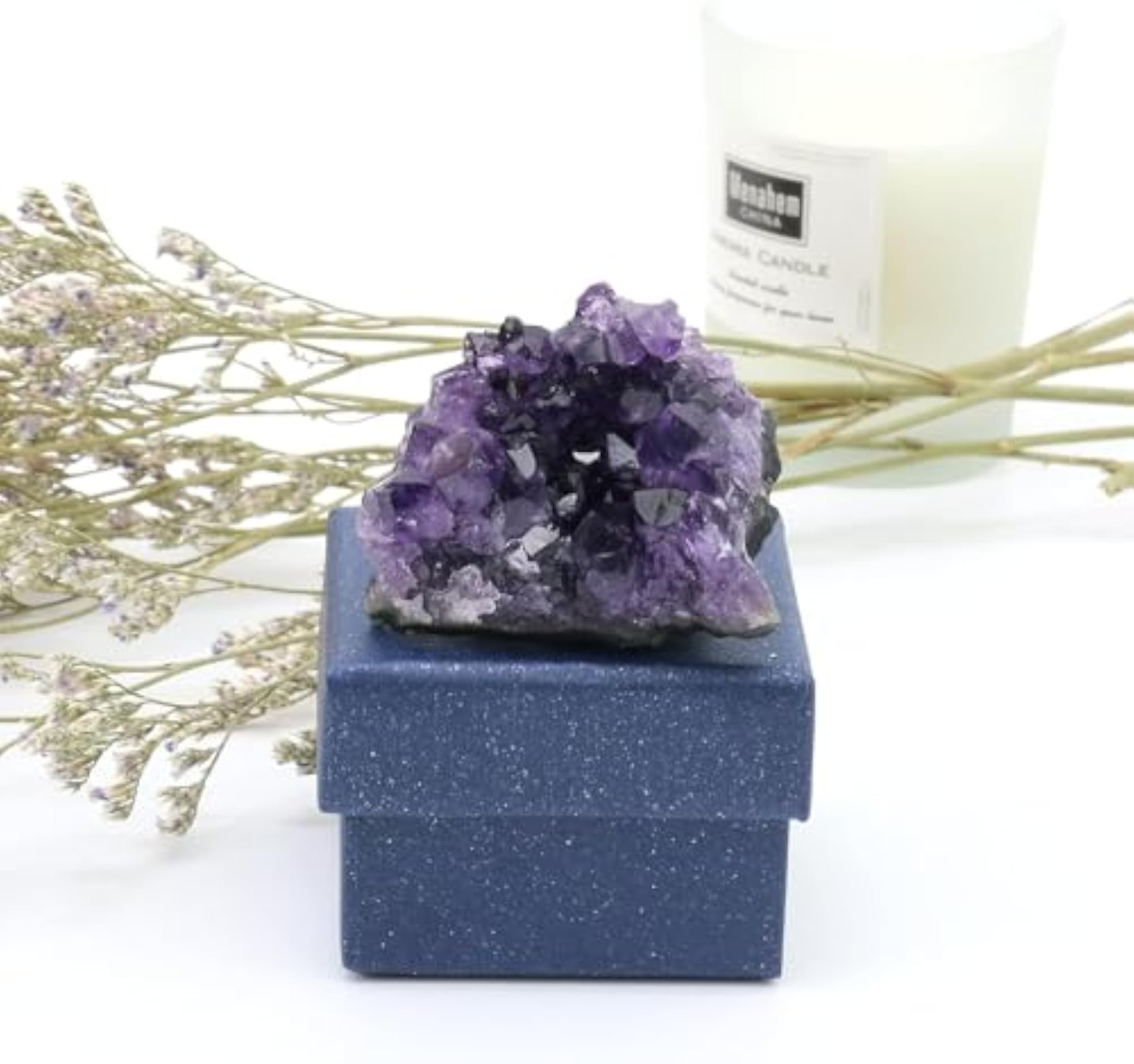 Amethyst Crystals, Clusters, and Natural Geode Cave Stones