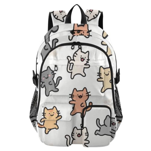 Mochilas de viaje para laptop con espalda acolchada contra el dolor en escolares de 7-18