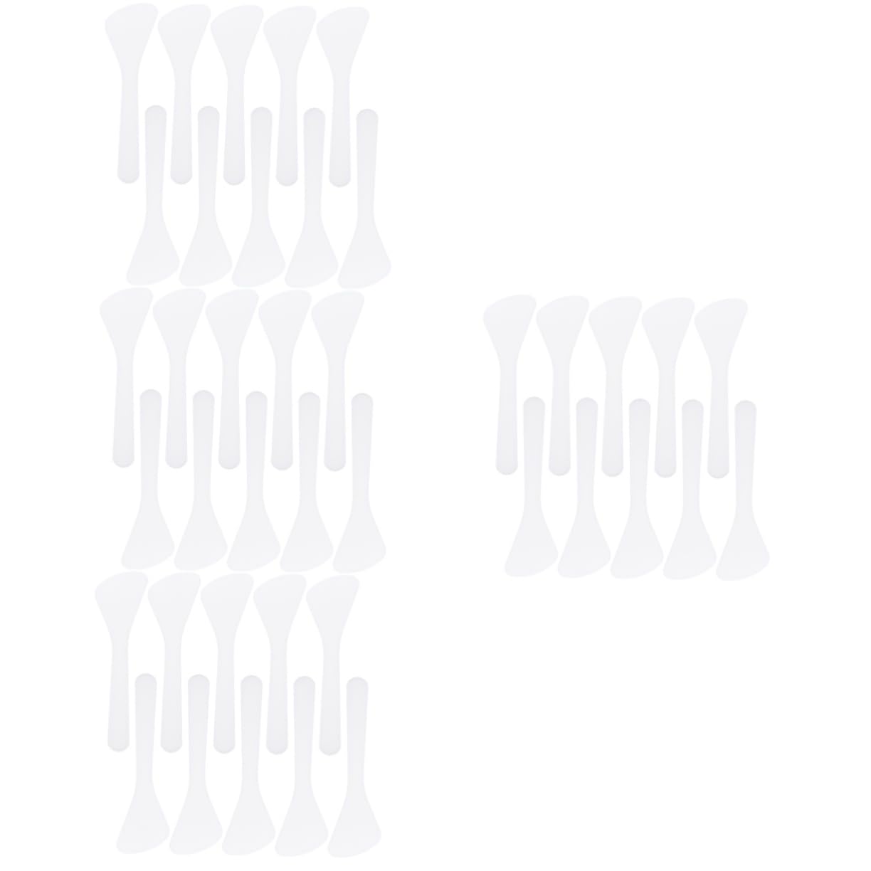 MAGICLULU 320 Piezas Cuchara espátula para crema espátula cosmética para el cuidado de la piel crema de mantequilla herramienta de espátula de maquillaje espátula para el cuidado de la piel