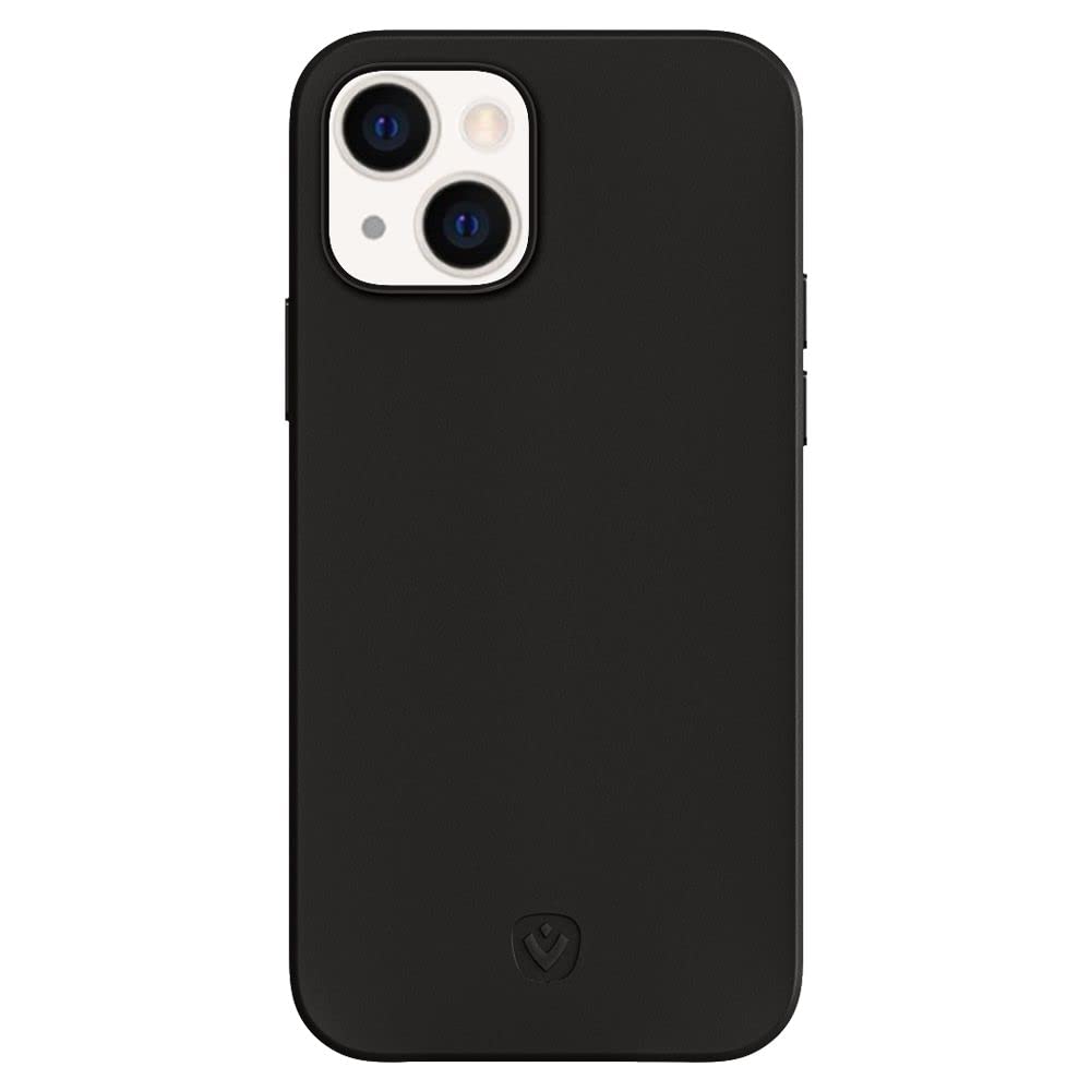 Mobile Bazar & Electronics Stores Back Cover for iPhone 13 (Black) (Pack of 1)