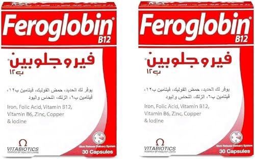 Feroglobin 30 Capsules 2 Pack