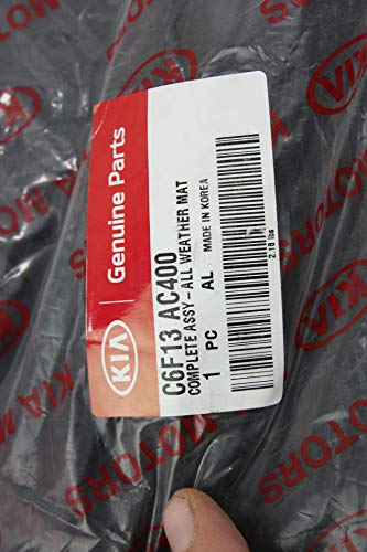 Kia Genuine Parts C6F13-Ac400 All-Weather Floor Mat, 1 Pack #TOP1