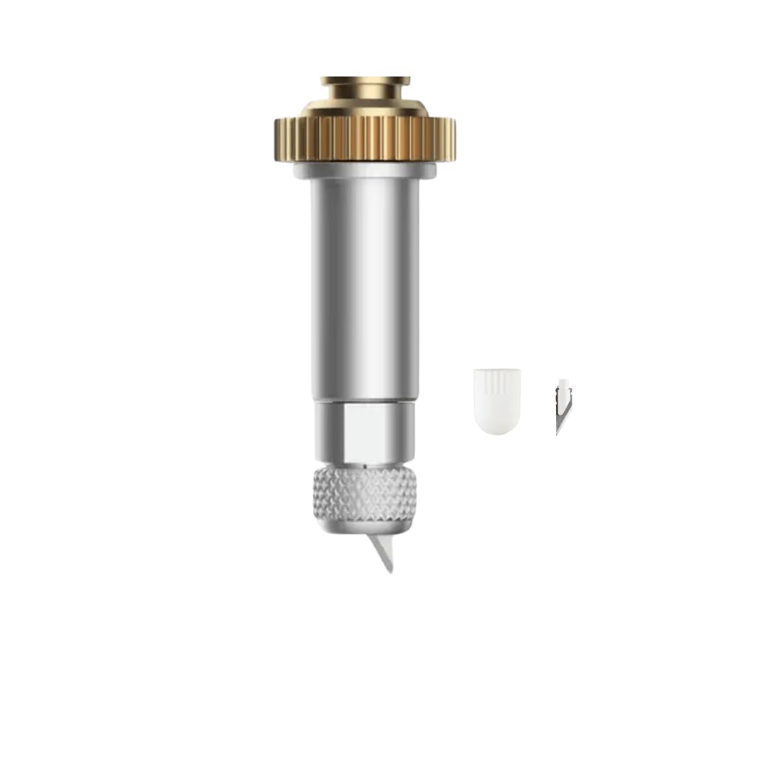 Lame de couteau et de remplacement pour machine de découpe Cricut Maker,Explorer, idéale pour couper du bois de balsa, du cuir léger et du plexiglass fin, finition impeccable (Lame de couteau)