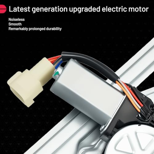 Image of BDFHYK 751-412 Power Window Regulator with Motor Front Left Compatible with Ford Transit-150, Transit-250, Transit-350 2015-2020