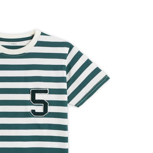 Image of Kidbea Boys Cotton T-Shirt for Kids | Printed & Solid Half Sleeve Tees | Soft & Breathable Summer Wear | Stylish Round Collar Tshirt for Kids