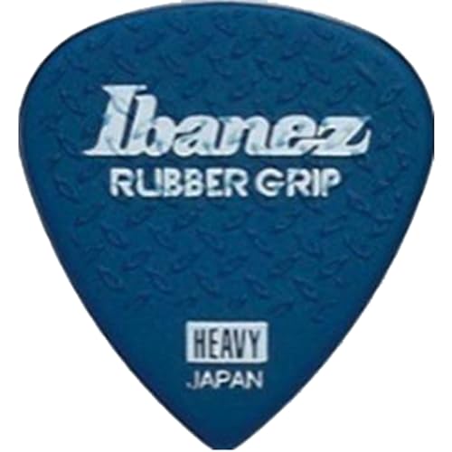 Ibanez ����~�ߑf�ނ��g�p�����s�b�N Grip Wizard Series Rubber Grip Pick 1.0mm �_�[�N�u���[ 6���p�b�N PA16HRG-DB