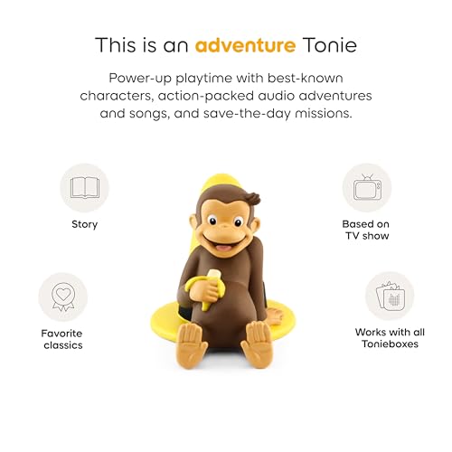 Tonies Curious George Audio Toy Figurine