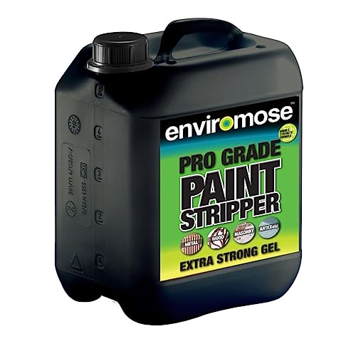 Enviromose Waterbased Pro Grade Stripper 5L Removes Solvent or Water Based Acrylic and Polyurethane, Powdercoat, Sealer, Paint, Varnish Etc