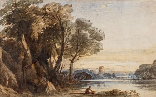 Lienzo de Capriccio Paesaggio Varley, mural para pared de salón y pasillo en 60x90cm
