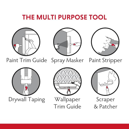 20" Do-All Scraper | Advance Equipment MFG Co. | Multi-Use Scraper with 4" Beveled Tempered Steel Blade – Built for Drywall, Paint, Spray Shield | Model DA-20 | USA Made, 100+ Years Family Owned - Image 2
