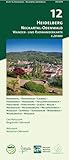 Blatt 12, Heidelberg - Neckartal-Odenwald: Wander- und Radwanderkarte 1:20.000. Mit Bammental, Dossenheim, Gaiberg, Heddesbach, Heidelberg, ... und Naturpark Neckartal-Odenwald) - Herausgeber: Geo-Naturpark Bergstraße-Odenwald, Naturpark Neckartal-Odenwald 