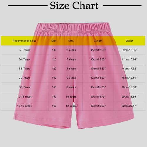 Shorts for Children Boy Girl Summer Lightweight Straight Leg Panties Short Pants Solid Color Underpants Kid 20252