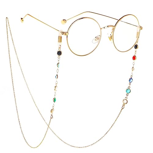 Chaîne de lunettes décoratives sans décoloration pour cordon de soleil