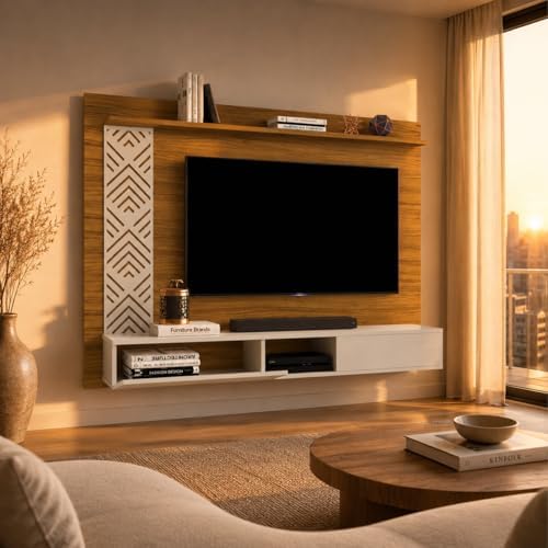 Painel Suspenso Roma para Tv até 60 Polegadas (Nature/Off)