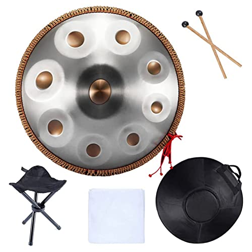 Handpan Drum Instrument D Minor 22 Pulgadas 9 Notas miniatura 1