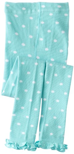 Country Kids Little Girls' Ruffle Dot Capri 1 Pair