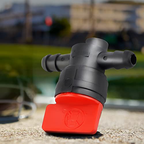 Savior 1/4" Inline 698183 Fuel Shut-Off Valve With 691035 Fuel Filter For 493960 494768 697947 298090 298090S 395018 Toro 1-603770 54-3150 Murray 7800272 7800528 Fuel Filter For A Lawn Mower #TOP6