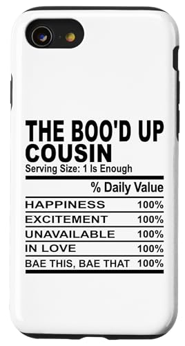Boo'd up cousins 皮肉ないとこ 男性 女性 楽しみ スマホケース iPhone SE (2020) / 7 / 8 用