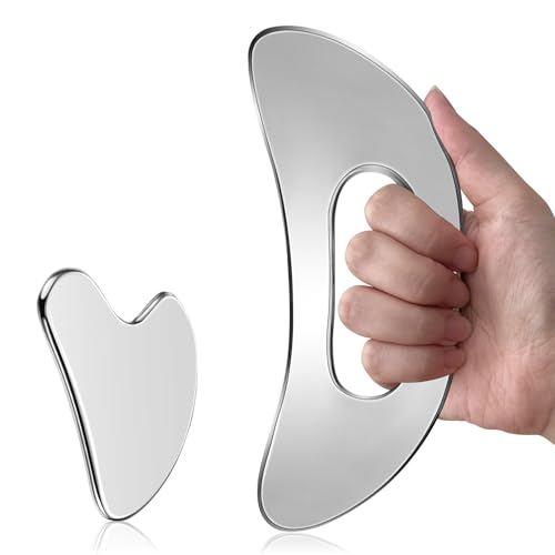 Gua Sha Facial Tool Set for Massage & Sculpting