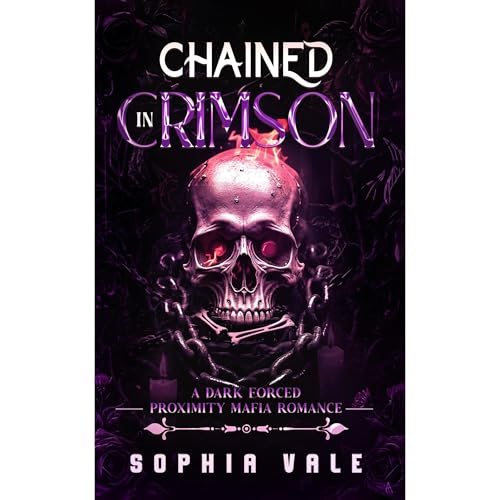 Chained In Crimson Audiolibro Por Sophia Vale arte de portada
