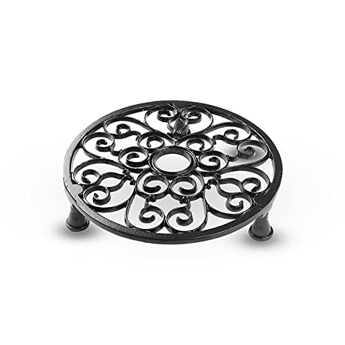 Sharpex Metal Pot Stand Indoor/Outdoor, Rustproof Sturdy Potted Plant Stand Ideal for Home Garden Balcony Living Room Decor (Black-Pack of 1) (B09B3TQPBR) Amazon Price History, Amazon Price Tracker