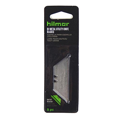 hilmor 1885432 Bi Metal Utility Knife Blades, 5 Pack