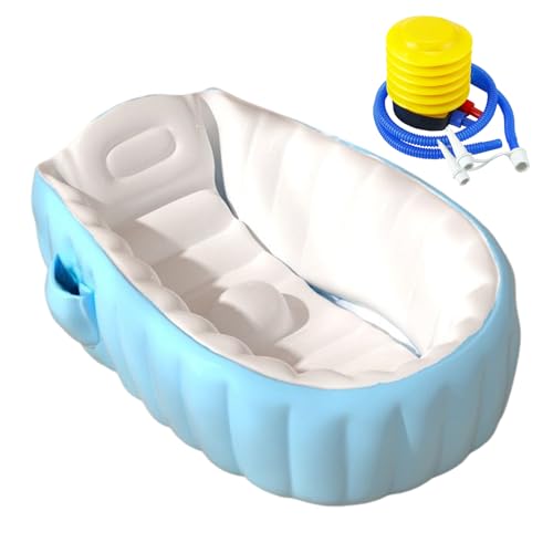 Bassin de douche portable de voyage pour laver bébé en sécurité sans glisser