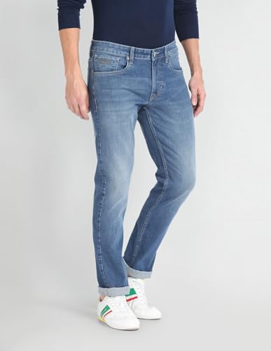 Image of U.S. Polo ASSN. Casual Mens Jeans - Comfort Fit Jeans for Men for Office & Regular Wear