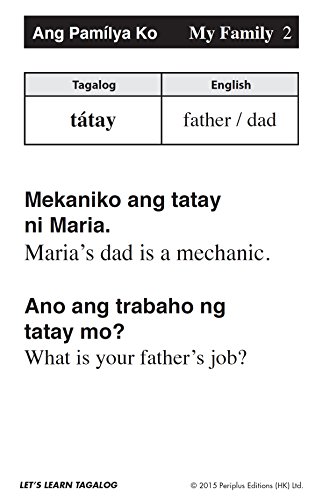 Let's Learn Tagalog Kit: A Fun Guide for Children's Language Learning (Flash Cards, Audio CD, Game