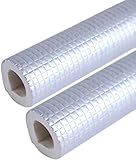 ● Aislamiento de preservación del calor: la alta densidad y la estructura cerrada de la materia prima seleccionada tiene la capacidad de baja conductividad térmica y temperatura estable, cubierta de película de aluminio de superficie, por lo que el interior de la tubería de agua no se verá afectado incluso si el clima está helado afuera