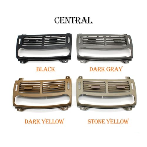 Rejilla ventilación de aire acondicionado central para tablero Mercedes E260 E280 3