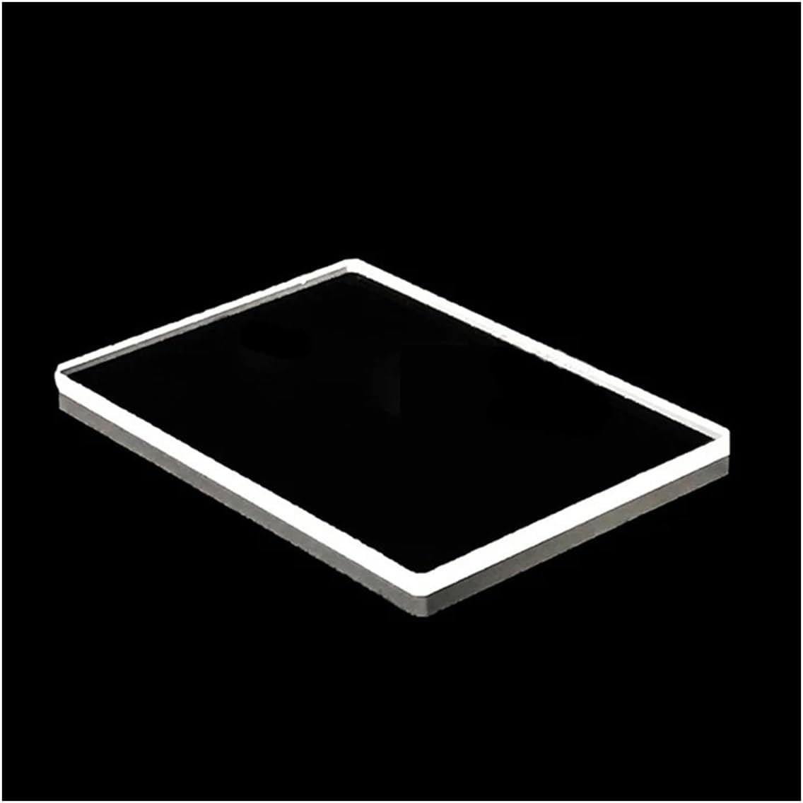 Prisms & Kaleidoscopes Square Piece 150 * 150 * 3mm Spot Optical High Temperature Resistance Science Classroom Optics Kits (Size : 150x150x2mm)