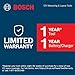 BOSCH GLL330-42CGL 12V Max 360⁰ Bluetooth Connected Green-Beam Three-Plane Laser Kit - Includes 12V Battery, Charger, Mount, Clip, Target Plate, Case