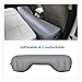 QLASDVUE Car Air Bed Car Travel Inflatable Mattress Air Bed Back Fit for Seat Accessories Rear Clearance Pad Gap Padding Long Distance Camping Artifact Universal(12V Inflatable Pump)
