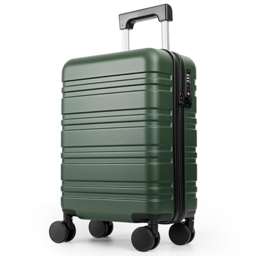 MyeMdan Hard Shell Suitcase With Removable Wheels, 16 Inch Carry On Luggage