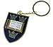 Oxford University Shield Infill Metal Keyring