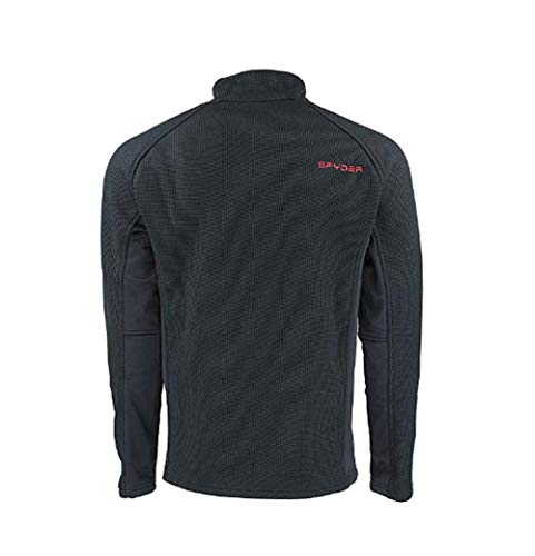 Image of Spyder Men's Standard Outbound Half Zip Mid-Weight Mock Neck Sweater