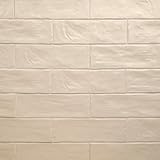 Rava Shell 2.5 in. x 8 in. Zellige Look Satin Ceramic Wall Tile– 38 Pieces per Box, 5.24 Sq. Ft. Coverage