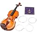 Violin Strings 4/4 Full Set, 4/4 Violin Strings Replacement,Long-Lasting Durability & Rich Tone - Handcrafted with Premium Materials- For All Levels (3/4 Scale)